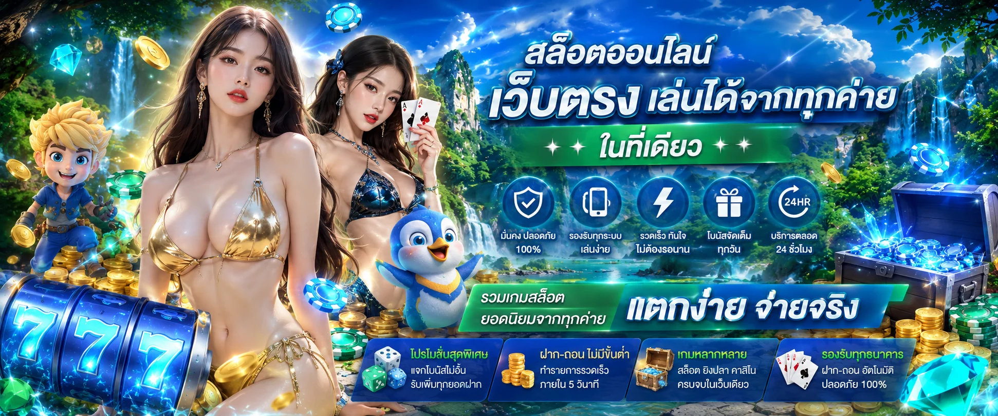 แบนเนอร์ NEW65 สล็อต เว็บตรง PG Joker JILI