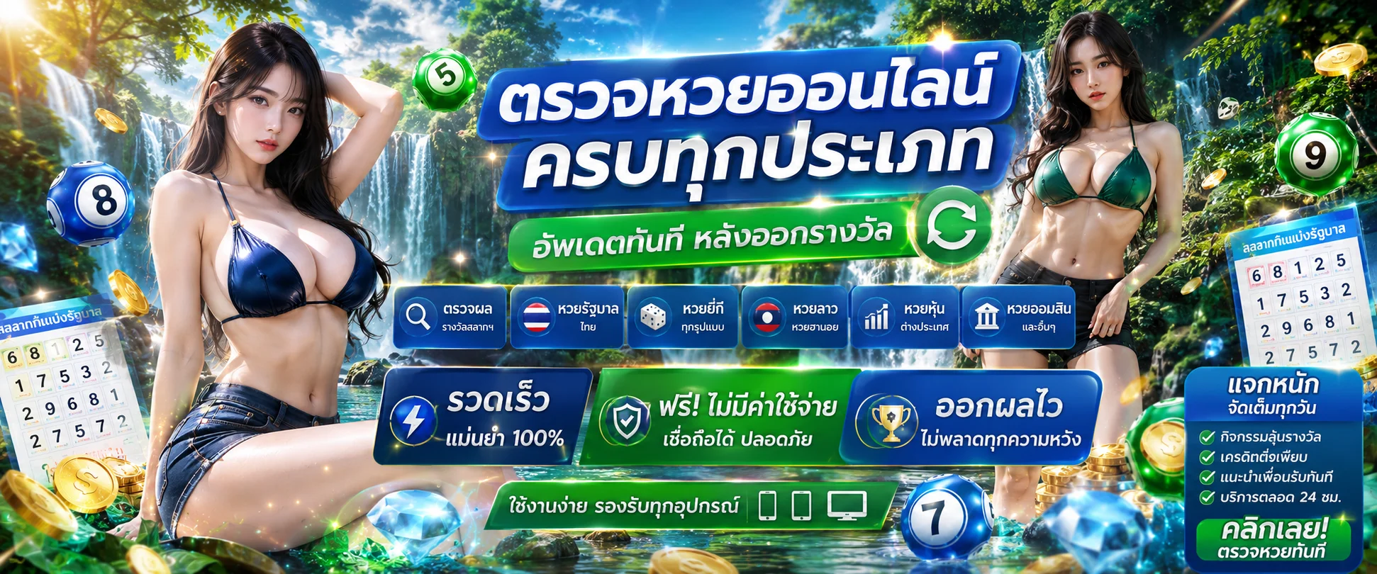 แบนเนอร์ NEW65 ผลหวย รวมทุกงวด